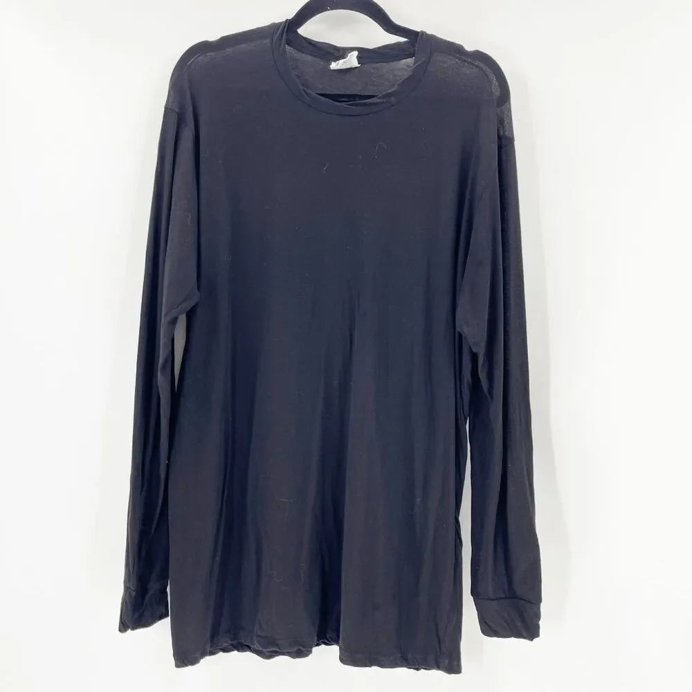 Vanguard XDT Body Mens Long Sleeve Tee T Shirt Size M‎ Black